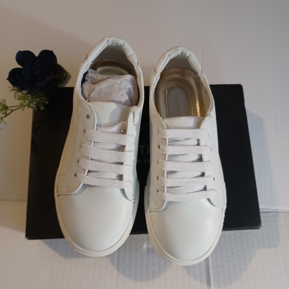 White Kids Sneakers Size 12